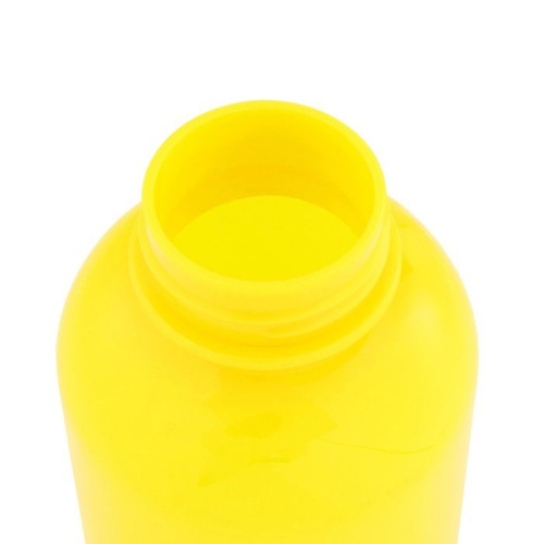 Желтая бутылка для воды «Люблю отдых на природе» (700 мл.) фото 3