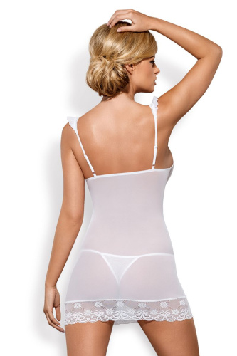 Изысканная сорочка с  крылышками  на бретелях Julitta фото 2