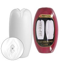 Белый мастурбатор-вагина Catherine
