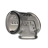 Дымчатая насадка на пенис и мошонку