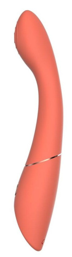 Оранжевый вибромассажер Candice - 22 см. фото 3