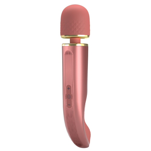 Персиковый жезловый вибратор Power Wand - 29 см. фото 2