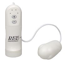 Белое виброяйцо Pulse