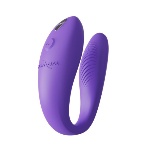 Фиолетовый вибромассажер для пар We-Vibe Sync Go фото 7