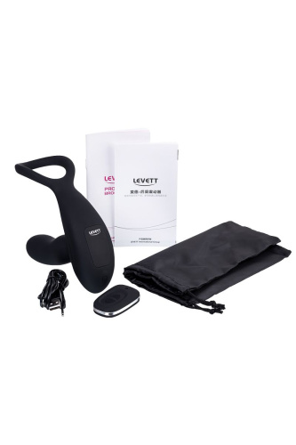 Черный стимулятор простаты Maud с вибрацией фото 6 Черный стимулятор простаты Maud с вибрацией фото 6