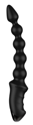 Черный гибкий вибростимулятор Nexus Bendz - 29,2 см. фото 2