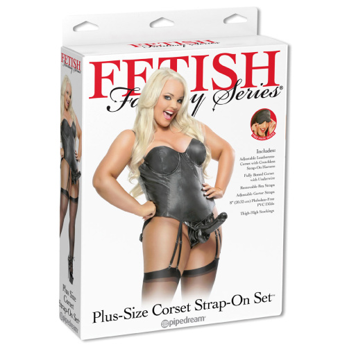 Корсет со страпоном размера Queen Size фото 3