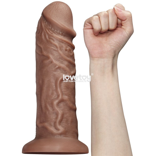 Коричневый фаллоимитатор Cubby dildo - 26,6 см. фото 3 Коричневый фаллоимитатор Cubby dildo - 26,6 см. фото 3