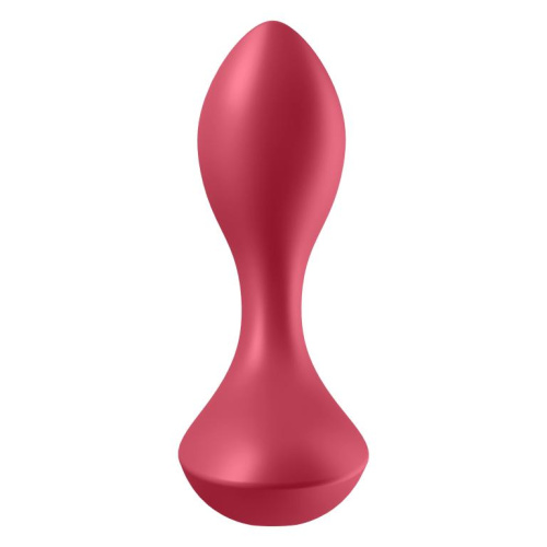 Красный вибромассажёр простаты Satisfyer Backdoor Lover - 14 см. фото 5