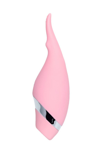 Розовый многофункциональный стимулятор Dahlia - 14 см. фото 3