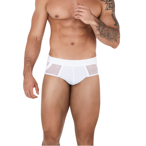 Белые мужские трусы-джоки Caspian Jockstrap фото 2