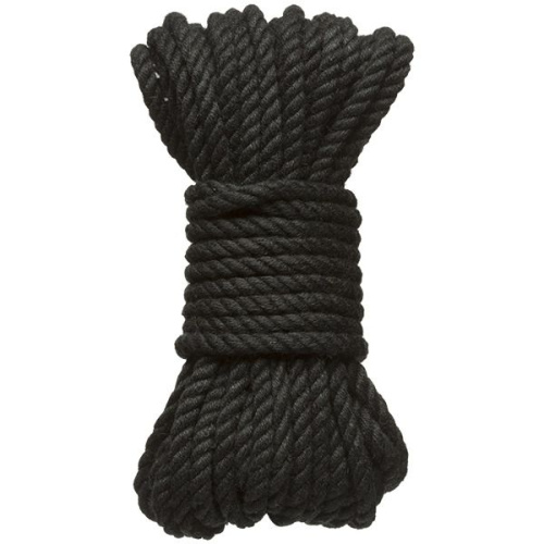 Черная верёвка для связывания и фиксации Bind&Tie - 9,14 м. Черная верёвка для связывания и фиксации Bind&Tie - 9,14 м.