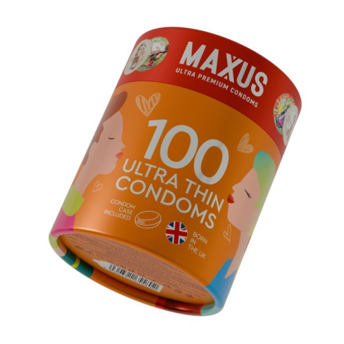 Ультратонкие презервативы Maxus Ultra Thin - 100 шт. фото 2