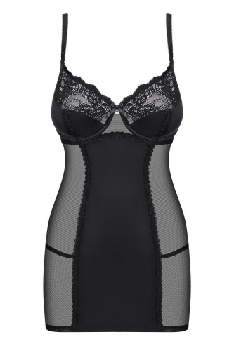 Облегающая сорочка Amallie с полупрозрачными вставками фото 3