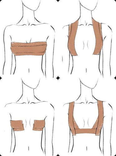 Клейкая тейп-лента для формирования груди фото 3 Клейкая тейп-лента для формирования груди фото 3
