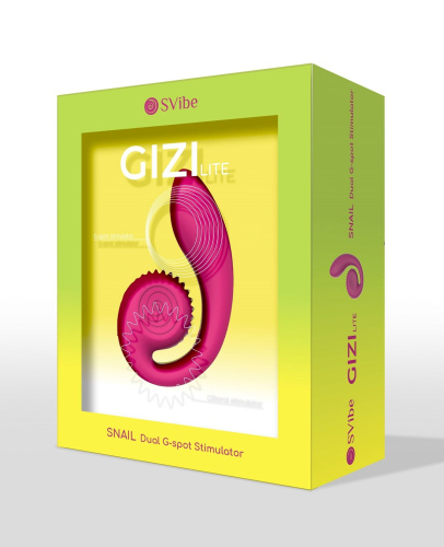 Розовый инновационный вибратор SVibe Gizi Lite фото 2