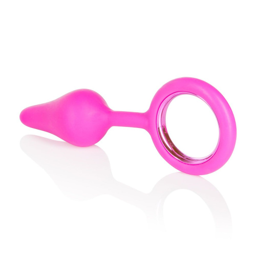 Розовая анальная пробка Booty Call Booty Tickler - 9,5 см. фото 4