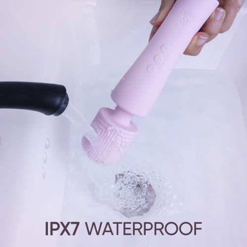 Розовый wand-вибратор Selove PulseWand - 20,3 см. фото 2