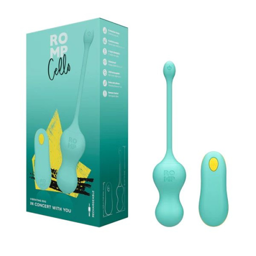 Мятные виброшарики Romp Cello фото 2