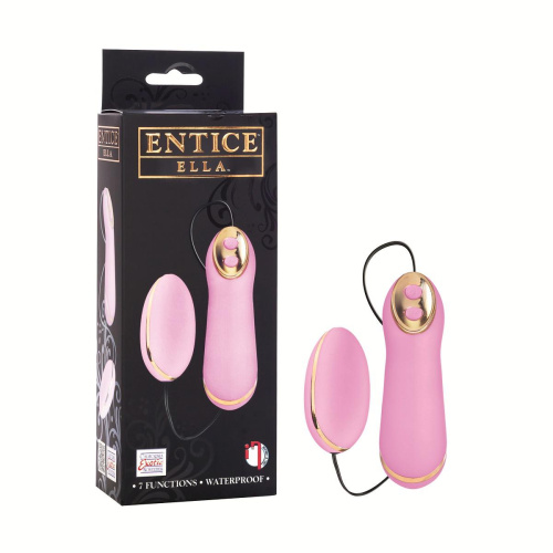 Розовое виброяичко с пультом ENTINCE ELLA фото 2