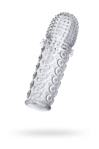 Прозрачная закрытая гелевая насадка - 13,5 см. фото 3 Прозрачная закрытая гелевая насадка - 13,5 см. фото 3