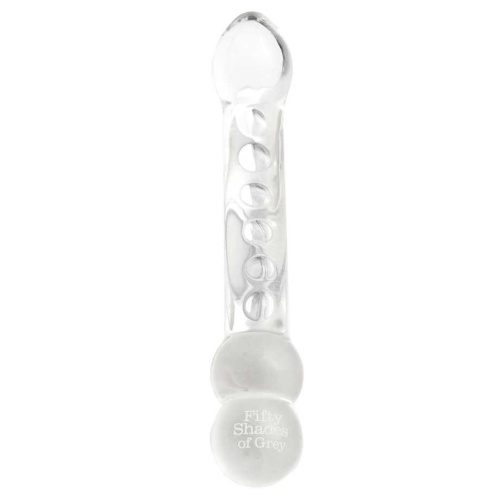 Прозрачный стеклянный стимулятор Glass Massage Wand фото 3