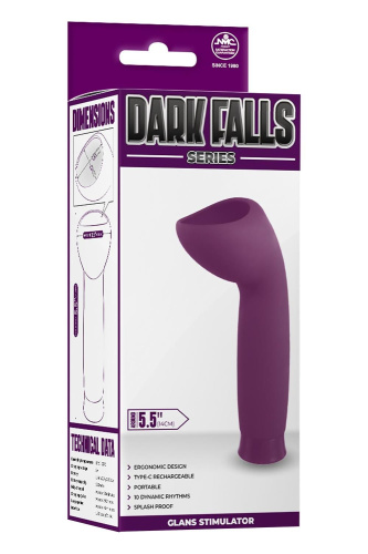 Фиолетовый стимулятор для головки полового члена Glans Stimulator фото 4