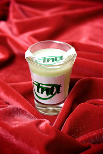 Массажная свеча для поцелуев Mint с ароматом мяты - 30 гр. фото 5
