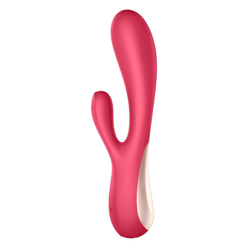 Красный вибратор-кролик Satisfyer Mono Flex с управлением через приложение - 20,4 см. фото 2 Красный вибратор-кролик Satisfyer Mono Flex с управлением через приложение - 20,4 см. фото 2