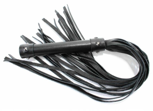 Черная длинная плеть с шипами - 60 см. Черная длинная плеть с шипами - 60 см.