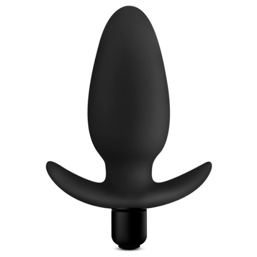 Черная анальная вибропробка Silicone Saddle Plug - 12,1 см. Черная анальная вибропробка Silicone Saddle Plug - 12,1 см.