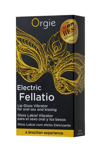 Блеск для губ с виброэффектом Orgie Sexy Vibe Electric Fellatio - 10 мл. фото 4