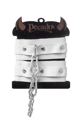 Белые мини-оковы со скруглёнными углами фото 8 Белые мини-оковы со скруглёнными углами фото 8