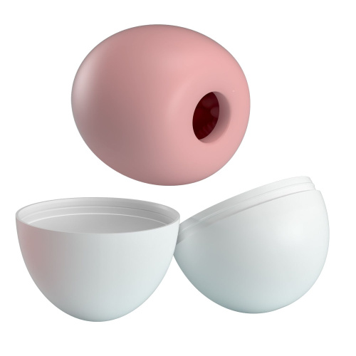 Розовый мастурбатор-яйцо Pleasure Egg I фото 3
