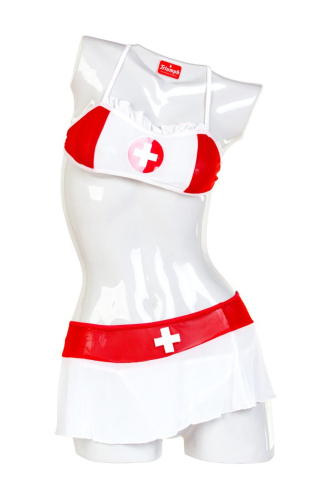 Надувная кукла-медсестра NURSE EMILIA с реалистичной головой фото 5