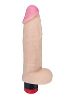Вибромассажер-реалистик из неоскин - 23,2 см. Вибромассажер-реалистик из неоскин - 23,2 см.