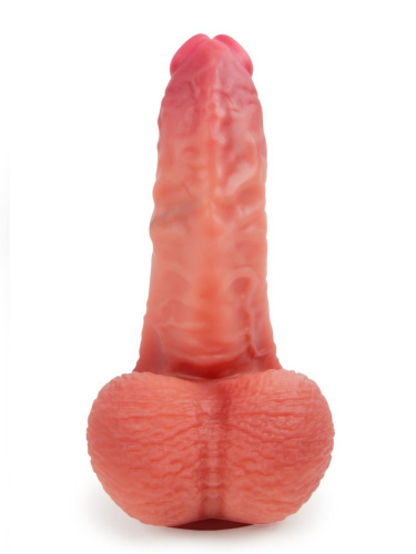 Телесный вибратор-реалистик с пультом ДУ - 24 см. фото 5 Телесный вибратор-реалистик с пультом ДУ - 24 см. фото 5