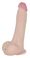 Телесный вибратор-реалистик NEOSKINUM - 22 см. Телесный вибратор-реалистик NEOSKINUM - 22 см.