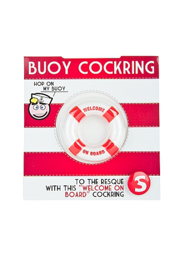 Эрекционное кольцо на пенис Buoy Welcome On Board фото 2