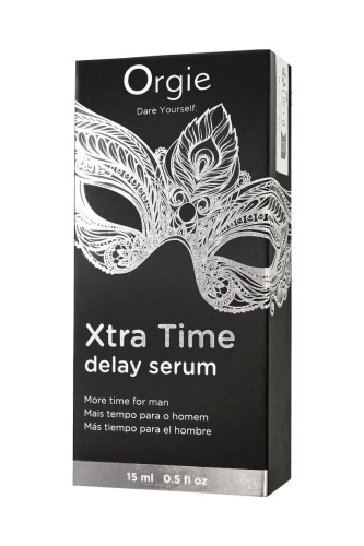 Пролонгирующая сыворотка ORGIE Xtra Time Delay Serum - 15 мл. фото 7