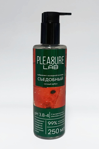 Лубрикант на водной основе Pleasure Lab с ароматом арбуза - 250 мл. фото 2