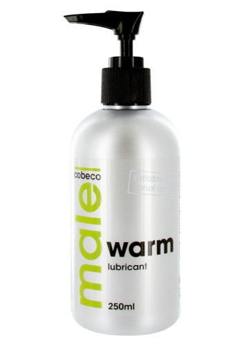 Лубрикант с согревающим эффектом MALE Cobeco Warm Lubricant - 250 мл. Лубрикант с согревающим эффектом MALE Cobeco Warm Lubricant - 250 мл.