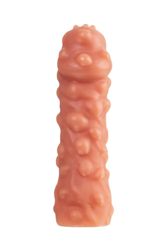 Насадка на фаллос с крупными бугорками Cock Sleeve 003 Size M - 15,6 см. фото 5