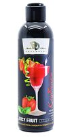 Интимный гель-смазка JUICY FRUIT с ароматом клубники - 200 мл.