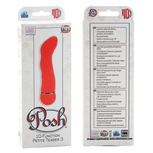 Оранжевый вибратор Posh 10-Function Petite Teaser 3 фото 5 Оранжевый вибратор Posh 10-Function Petite Teaser 3 фото 5