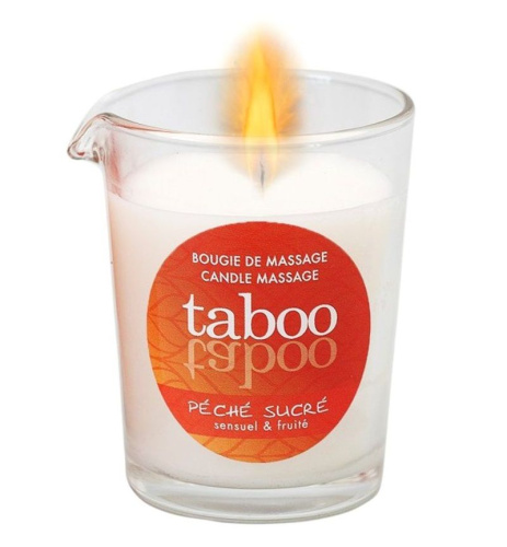 Массажное аромамасло с афродизиаками для женщин RUF Taboo Peche sucre - 60 гр. фото 3