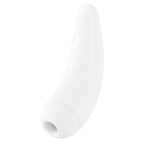 Белый вакуум-волновой стимулятор Satisfyer Curvy 2+ фото 3