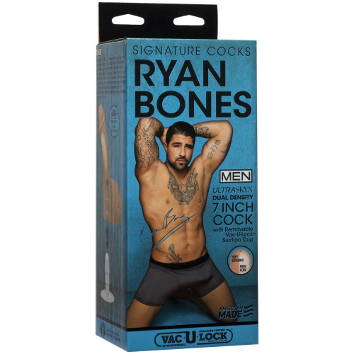 Телесный фаллоимитатор Ryan Bones 7  ULTRASKYN Cock - 18,4 см. фото 4