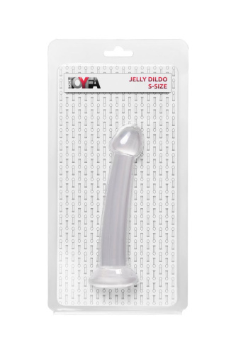 Прозрачный фаллоимитатор Jelly Dildo S - 15,5 см. фото 6 Прозрачный фаллоимитатор Jelly Dildo S - 15,5 см. фото 6
