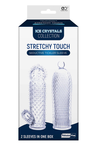 Набор из 2 прозрачных насадок на член Seductive Tickler Sleeves фото 4